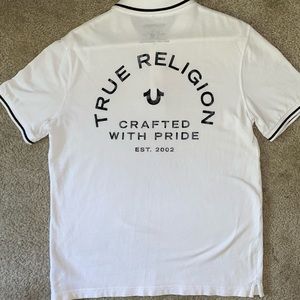 True religion collar shirt